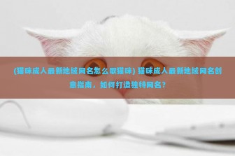 (猫咪成人最新地域网名怎么取猫咪) 猫咪成人最新地域网名创意指南，如何打造独特网名？